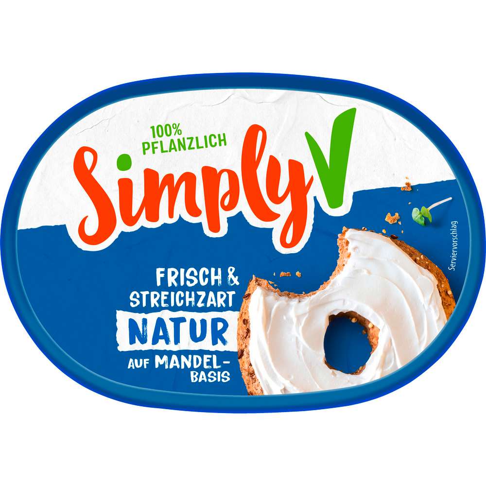 Produktabbildung Simply V Veganer Streichgenuss, natur
