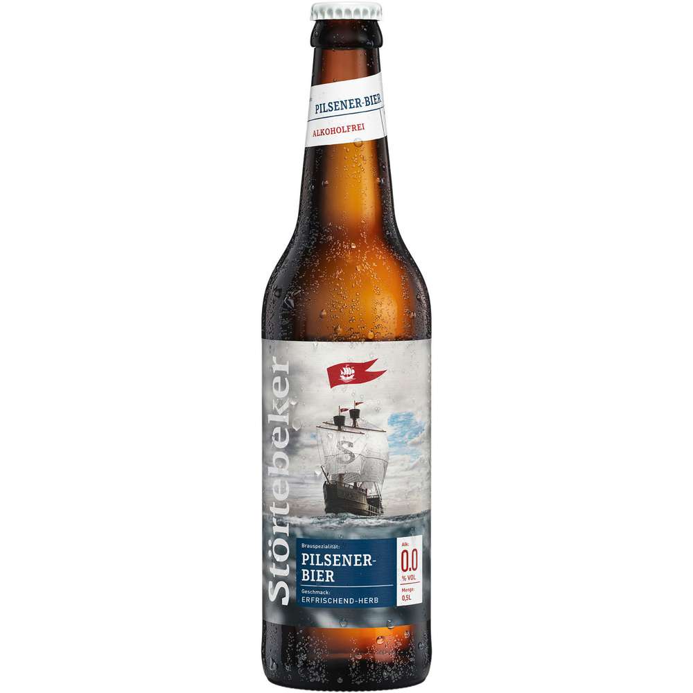 Produktabbildung Störtebeker Pilsener 0,0%