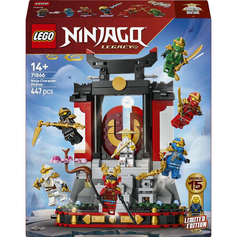 Produktabbildung Lego LEGO NINJAGO 15-jähriges Jubiläum: Ninja-Charaktere zum Ausstellen 71866