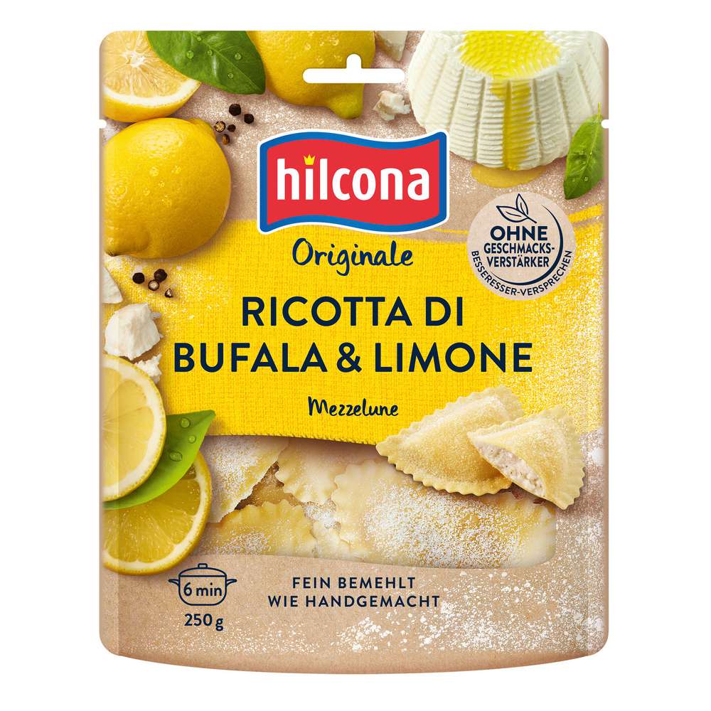 Produktabbildung Hilcona Büffelricotta Limone 