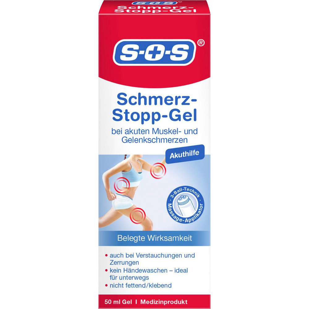Produktabbildung SOS Schmerz-Stopp Gel