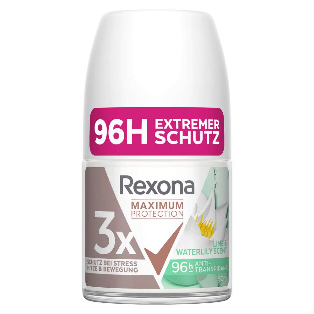 Produktabbildung Rexona Deo Roll-On Maximum Protection, Lime-Watermelon