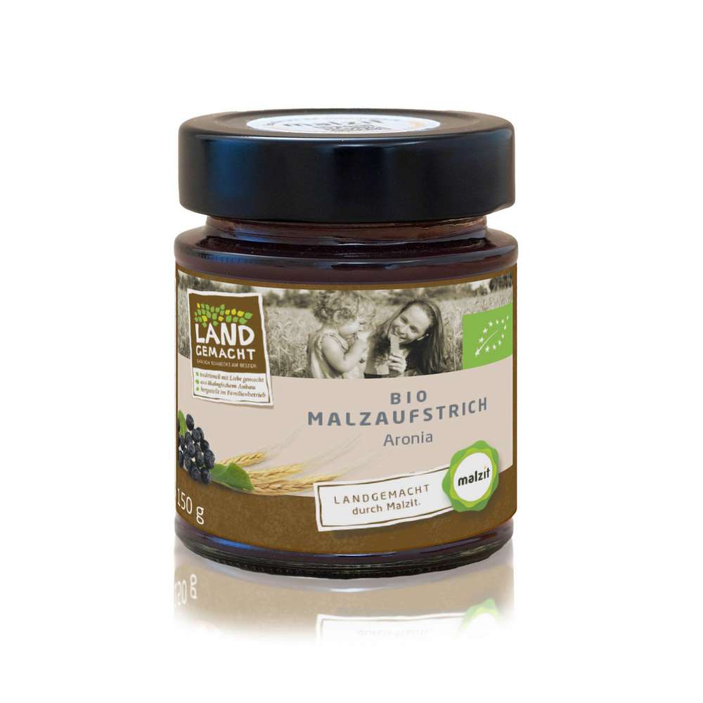Produktabbildung Landgemacht Bio Malzaufstrich Aronia