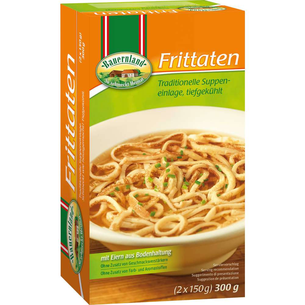 Produktabbildung BAUERNLAND Frittaten, Suppeneinlage, tiefgekühlt