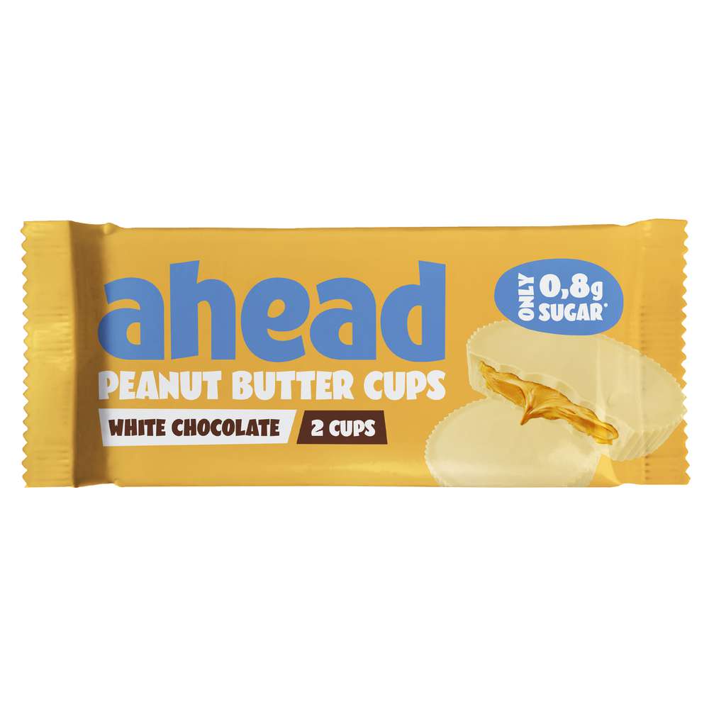 Produktabbildung ahead Erdnussbutter-Törtchen White Chocolate 
