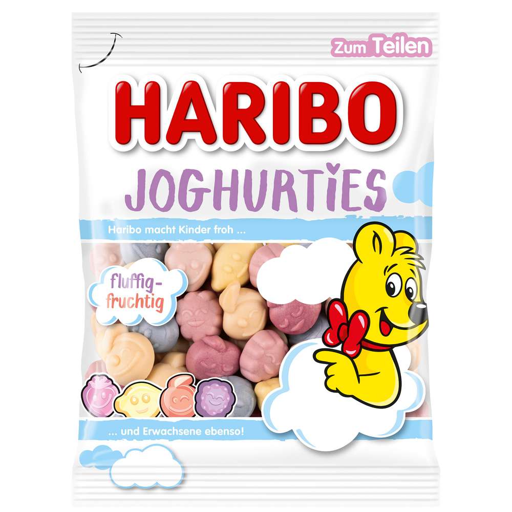 Produktabbildung Haribo Fruchtgummi Joghurties