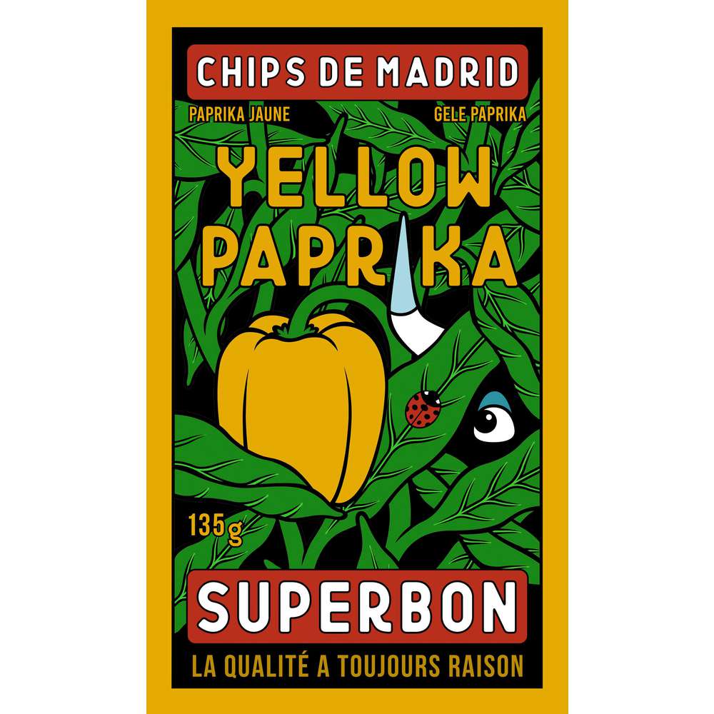 Produktabbildung Superbon Chips de Madrid Yellow Paprika