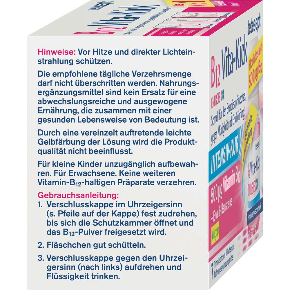 Produktabbildung tetesept B12 Vita-Kick 500µg