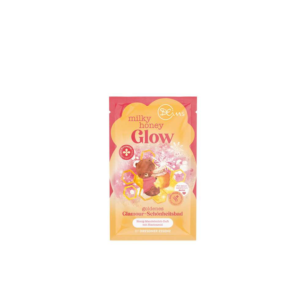 Produktabbildung Dresdner Essenz DEins Badeschaum, Milky Honey Glow