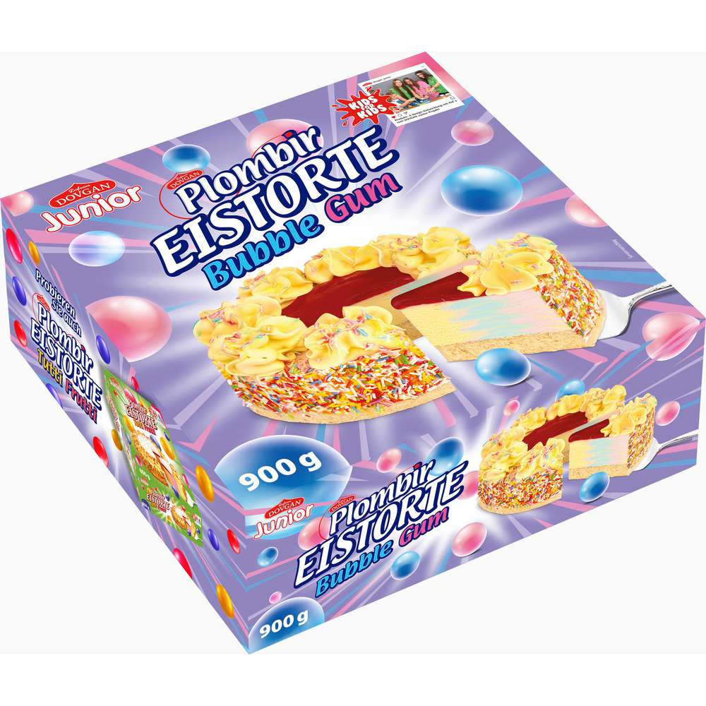 Produktabbildung Plombir Eistorte, Bubble Gum