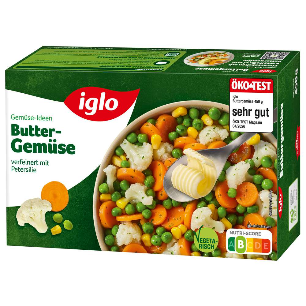 Produktabbildung Iglo Gemüseideen Buttergemüse