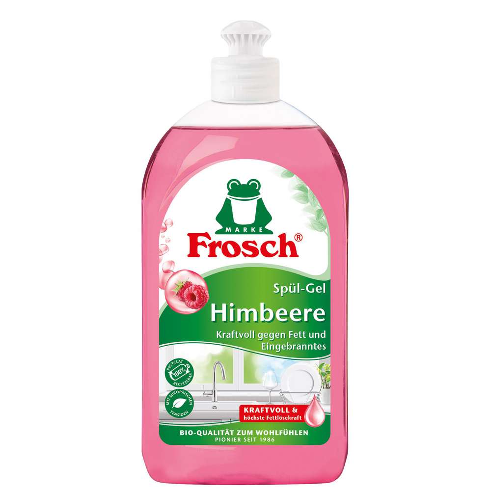 Produktabbildung Frosch Geschirrspülmittel Spül-Gel, Himbeere