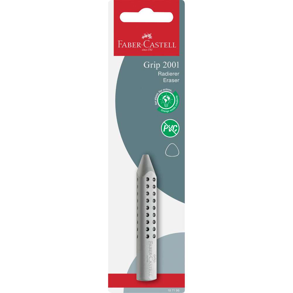 Produktabbildung Faber-Castell Dreieckradierer Grip 2001, lang