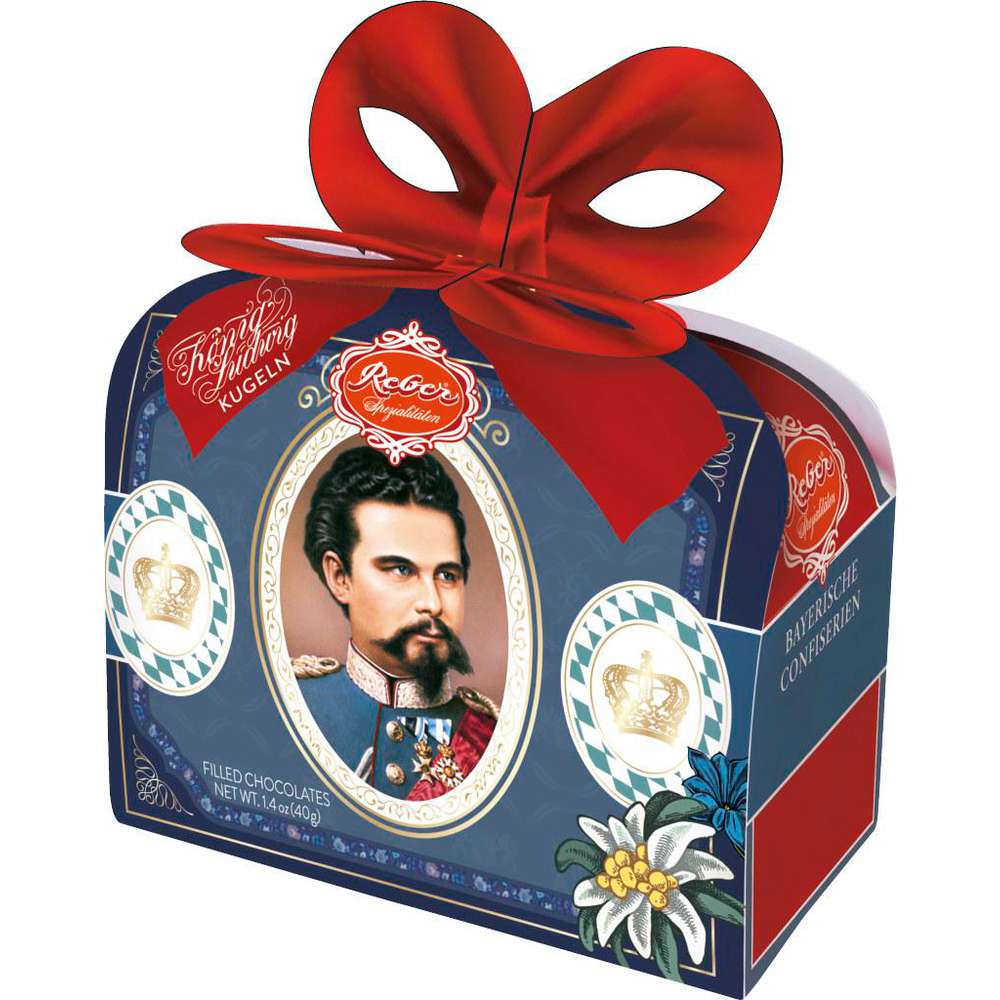 Produktabbildung Reber König Ludwig Kugeln im Duettpack