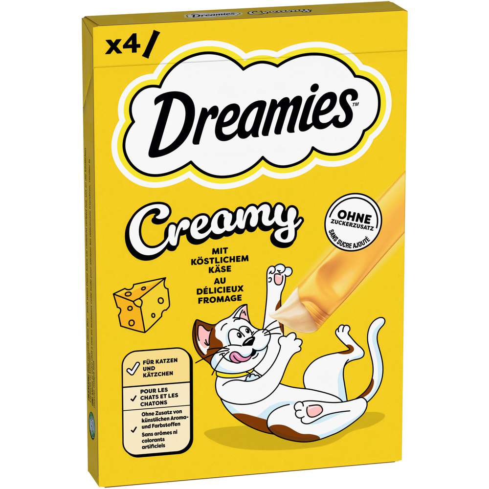 Produktabbildung Dreamies Katzen-Snack Creamy, Käse