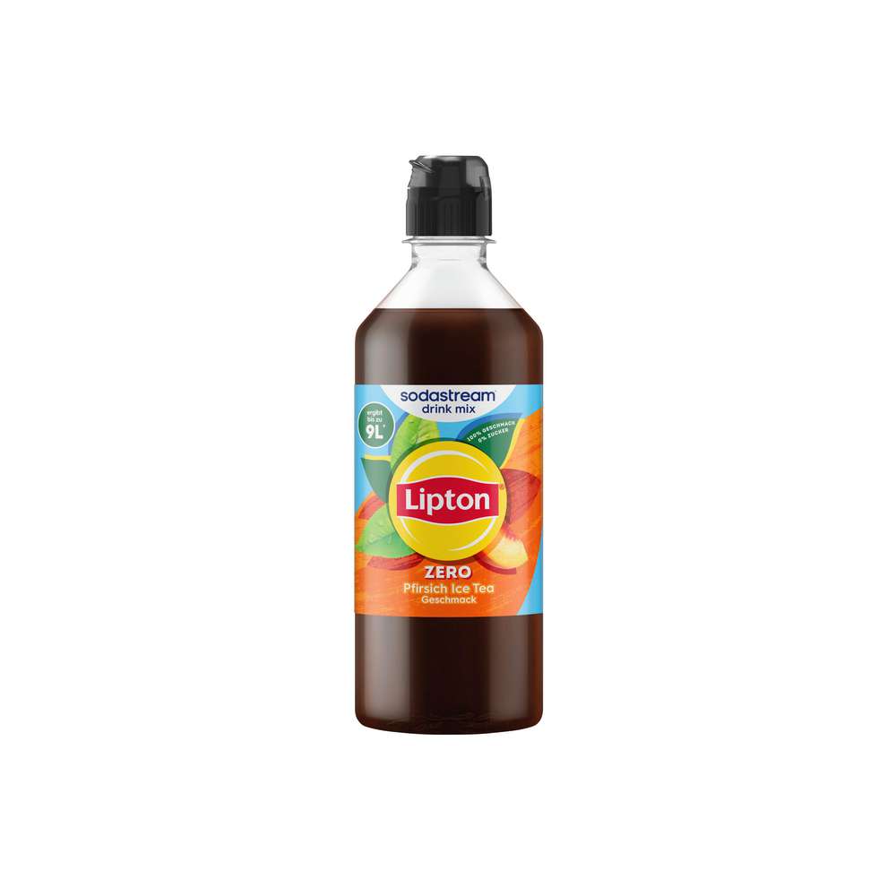 Produktabbildung Sodastream Drink Mix Lipton Ice Tea Pfirsich Zero