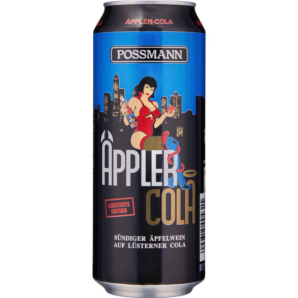 Produktabbildung Possmann Äppler+Cola, Frankfurter Apfelwein Mix