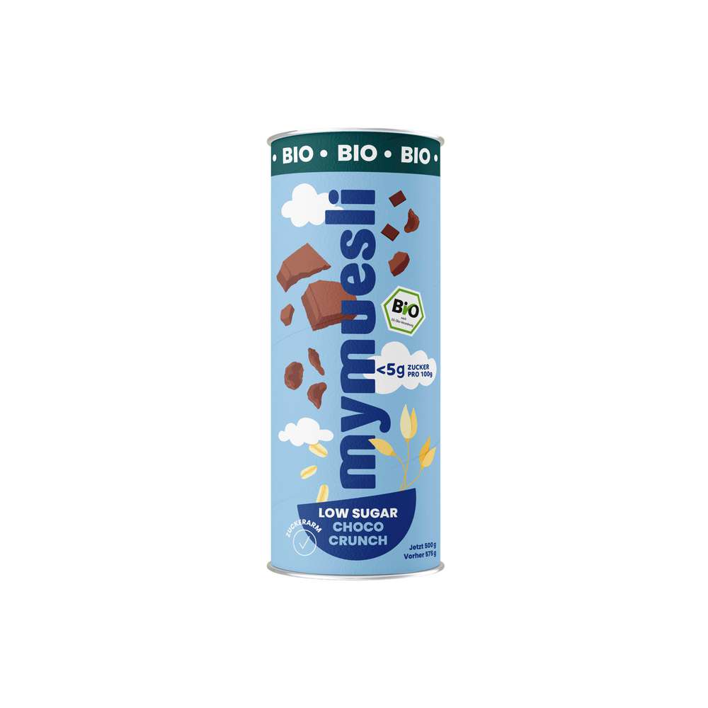 Produktabbildung MyMüsli Bio Müsli Low Sugar, Choco Crunch
