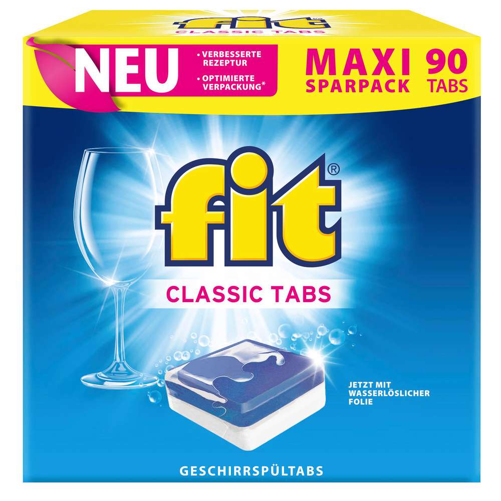 Produktabbildung Fit Geschirrspül-Tabs, Classic