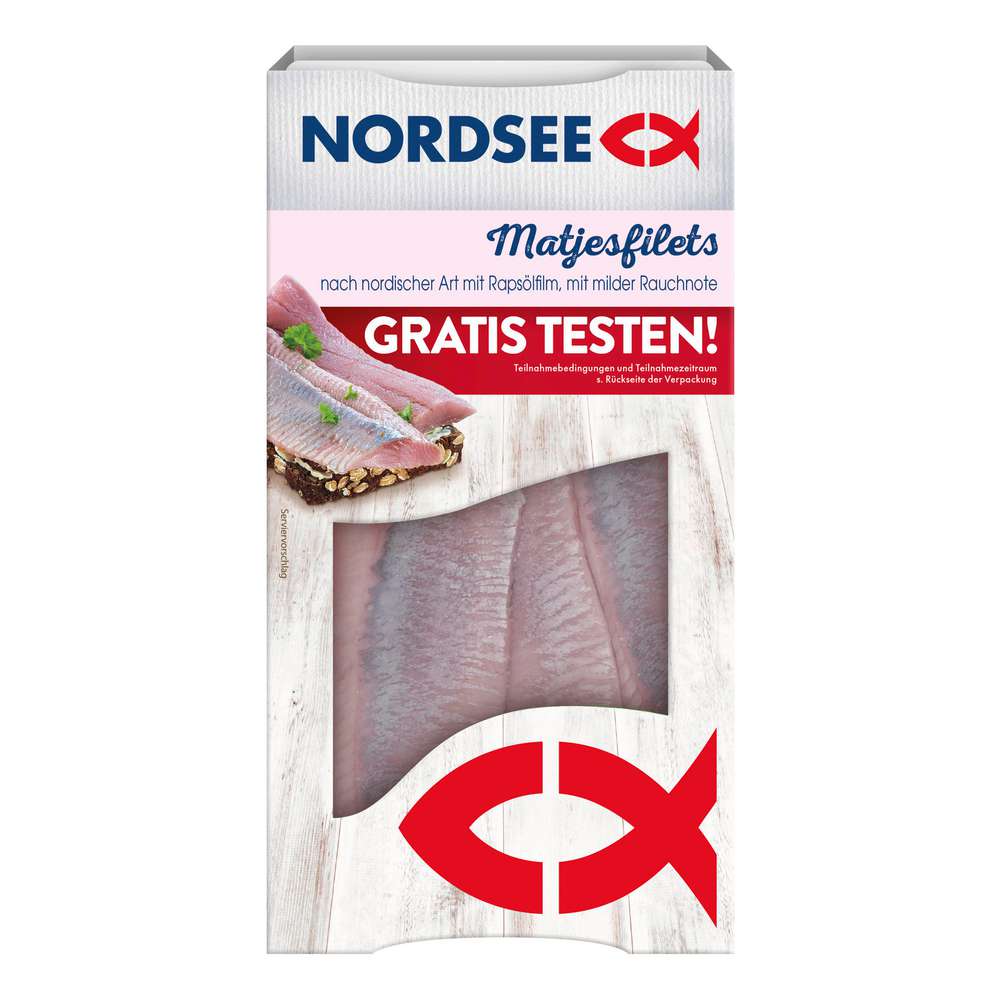 Produktabbildung Nordsee Matjesfilet, Nordische Art