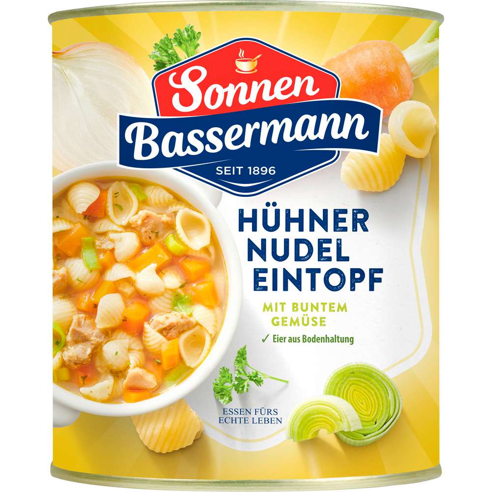 Produktabbildung Sonnen Bassermann Hühner-Nudel-Eintopf