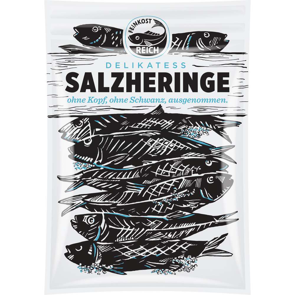 Produktabbildung Reich Feinkost Salzheringe ohne Kopf, ohne Schwanz