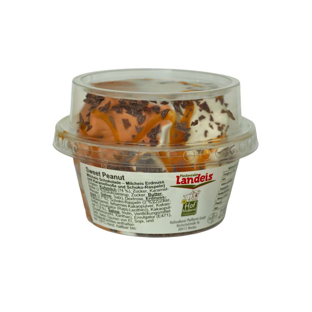 Produktabbildung Pleißentaler Landeis Eis, Sweet Peanut