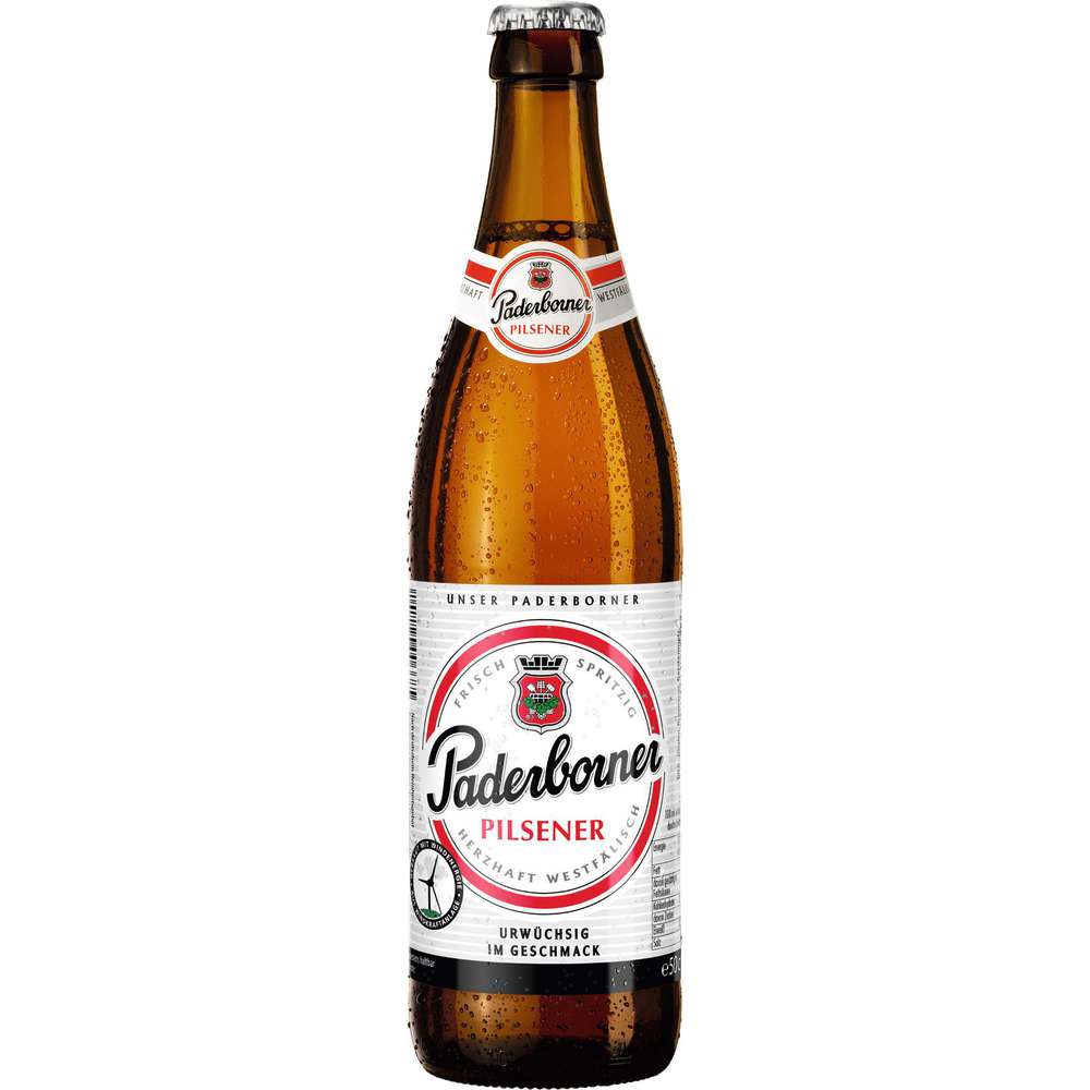 Produktabbildung Paderborner Pilsener Bier, 4,8 %