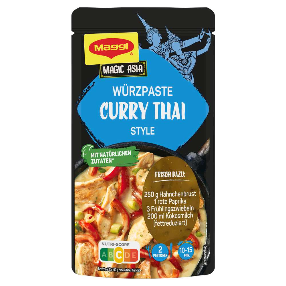 Produktabbildung Maggi Gewürzmischung Food Travel, Curry Thai