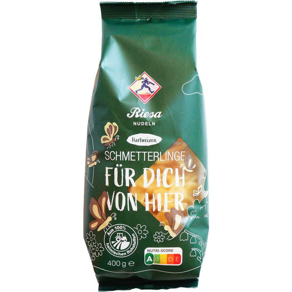 Produktabbildung Riesa Nudeln, Schmetterlinge 