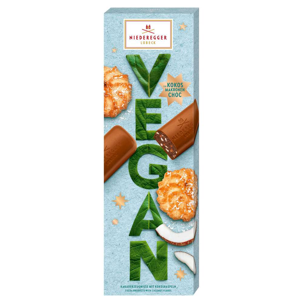 Produktabbildung Niederegger Vegan Kokosmakronen Choc