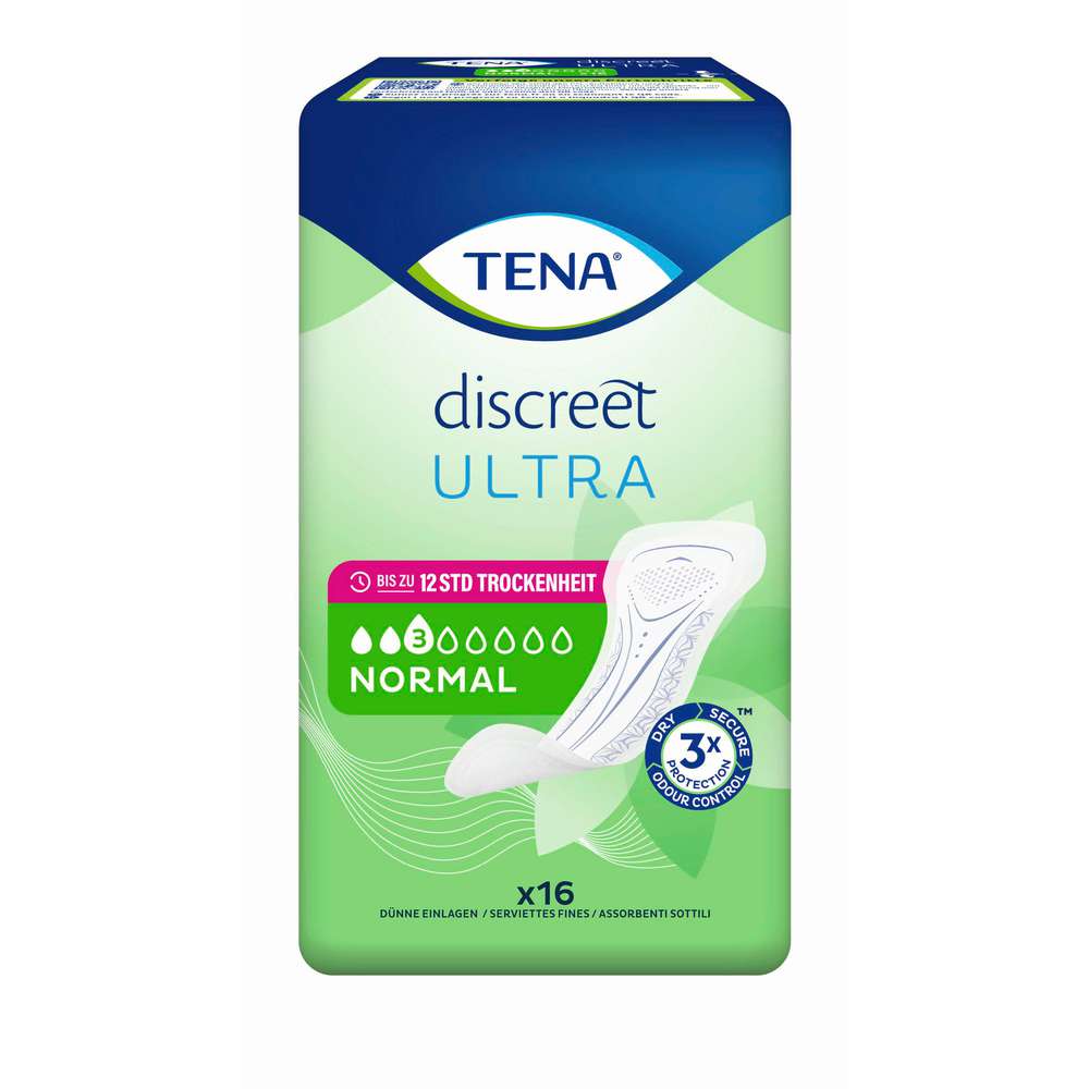 Produktabbildung Tena Utra Inkontinenzeinlagen Discreet, normal