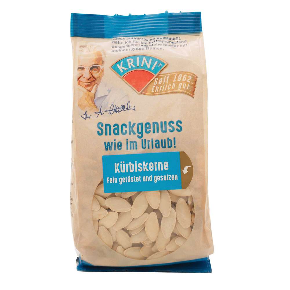 Produktabbildung Krini Kürbiskerne, geröstet & gesalzen