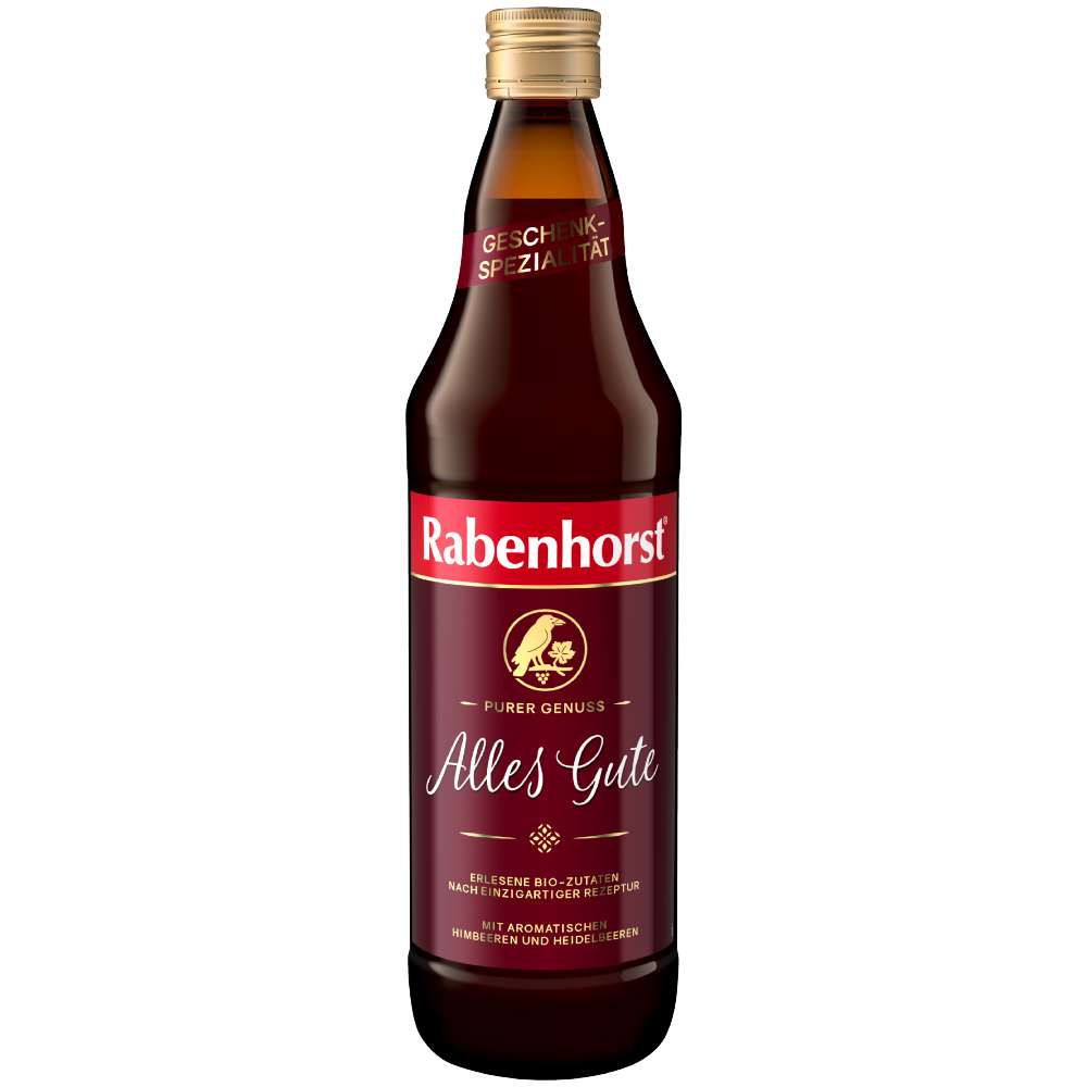 Produktabbildung Rabenhorst Bio Mehrfruchtsaft, Alles Gute