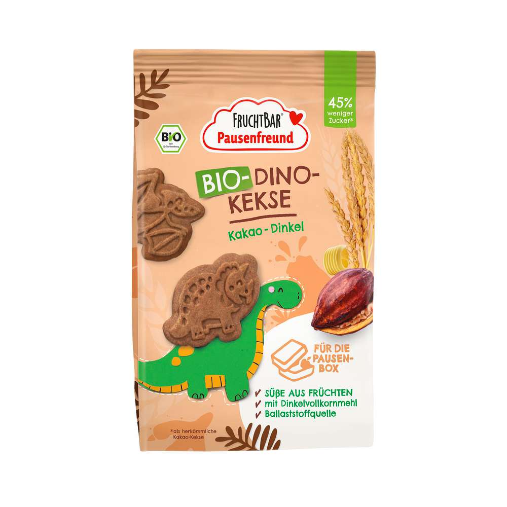 Produktabbildung Fruchtbar Bio-Dino-Kekse Kakao/Dinke