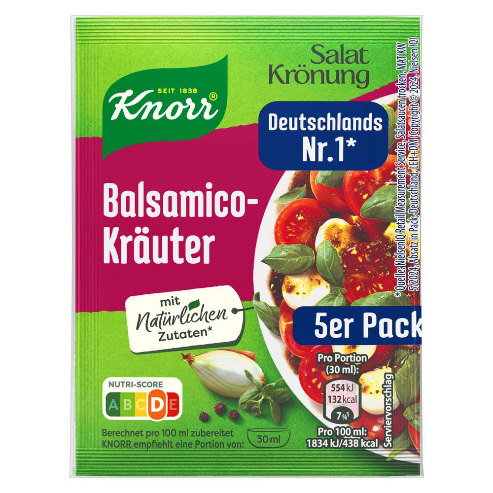 Produktabbildung Knorr Salat Krönung, Balsamico-Kräuter
