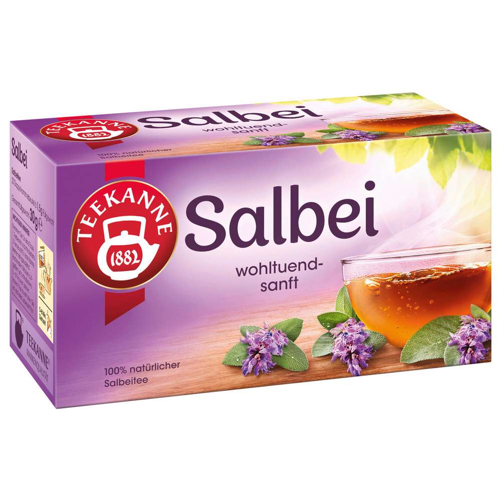 Produktabbildung Teekanne Salbei-Tee Salbei, sanft und wohltuend
