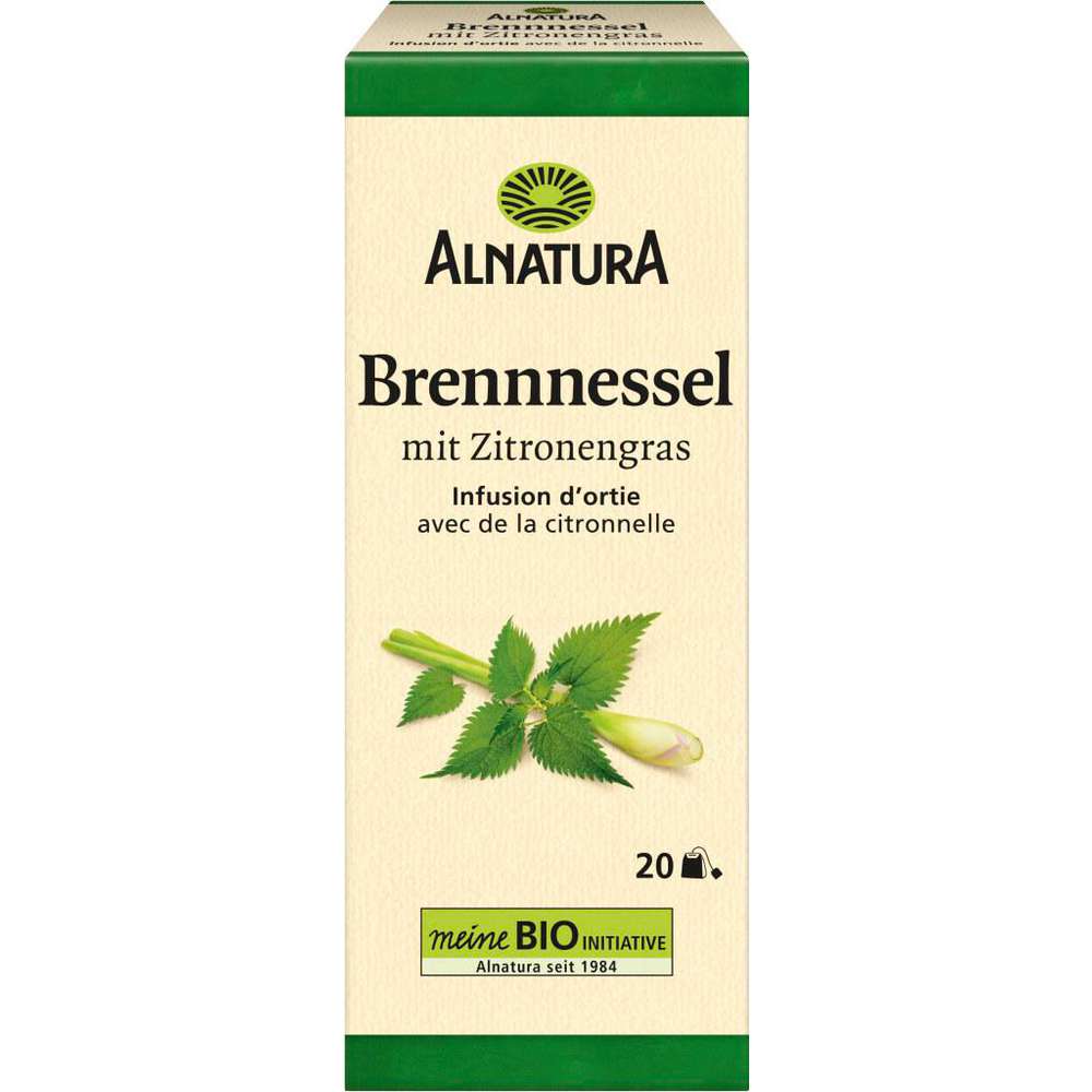 Produktabbildung Alnatura Bio Tee, Brennnessel-Zitronengras