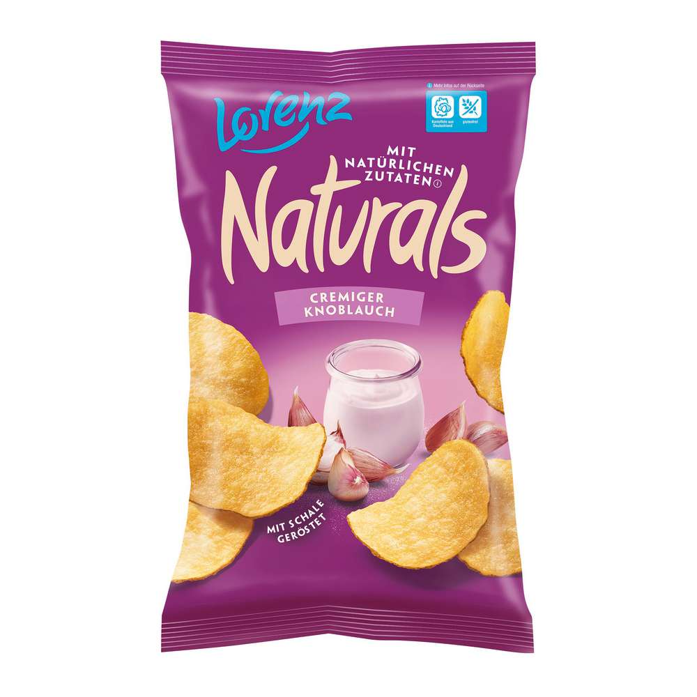 Produktabbildung Lorenz Naturals Cremiger Knoblauch, Chips