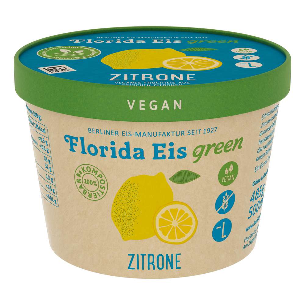 Produktabbildung Florida Eis Eis Zitrone