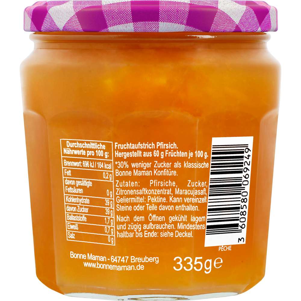 Produktabbildung Bonne Maman Konfitüre, Pfirsich