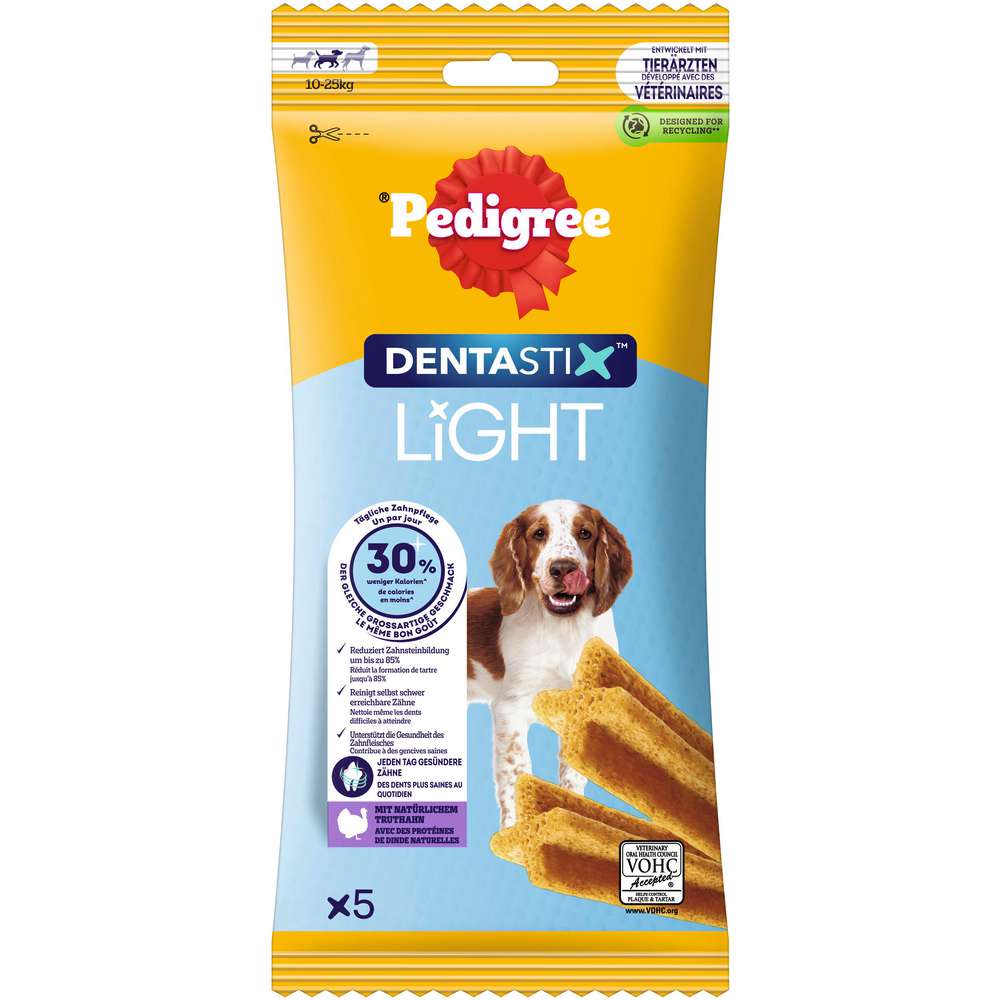 Produktabbildung Pedigree Hunde-Snack Dentastix Light