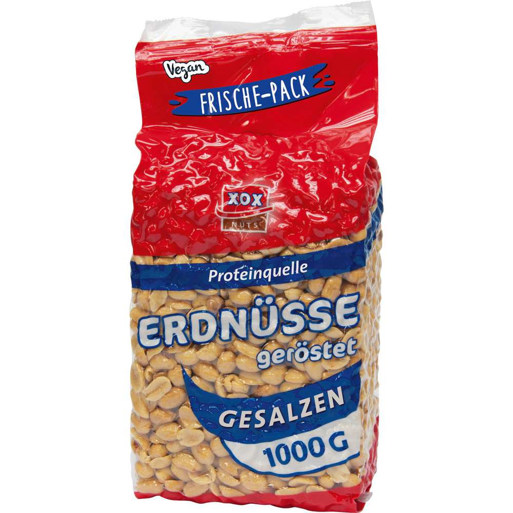 Produktabbildung XOX Erdnüsse, gesalzen
