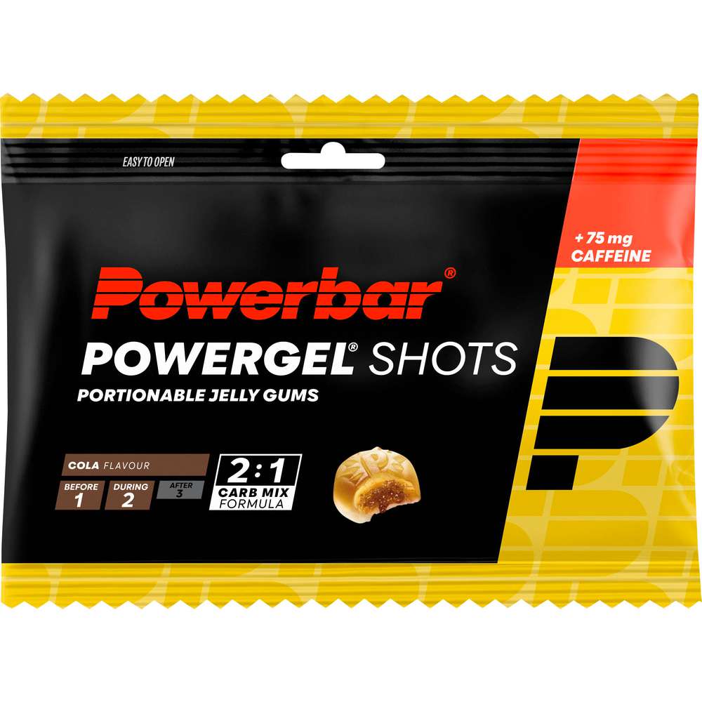 Produktabbildung PowerBar Powergel Shots Cola + Koffein 