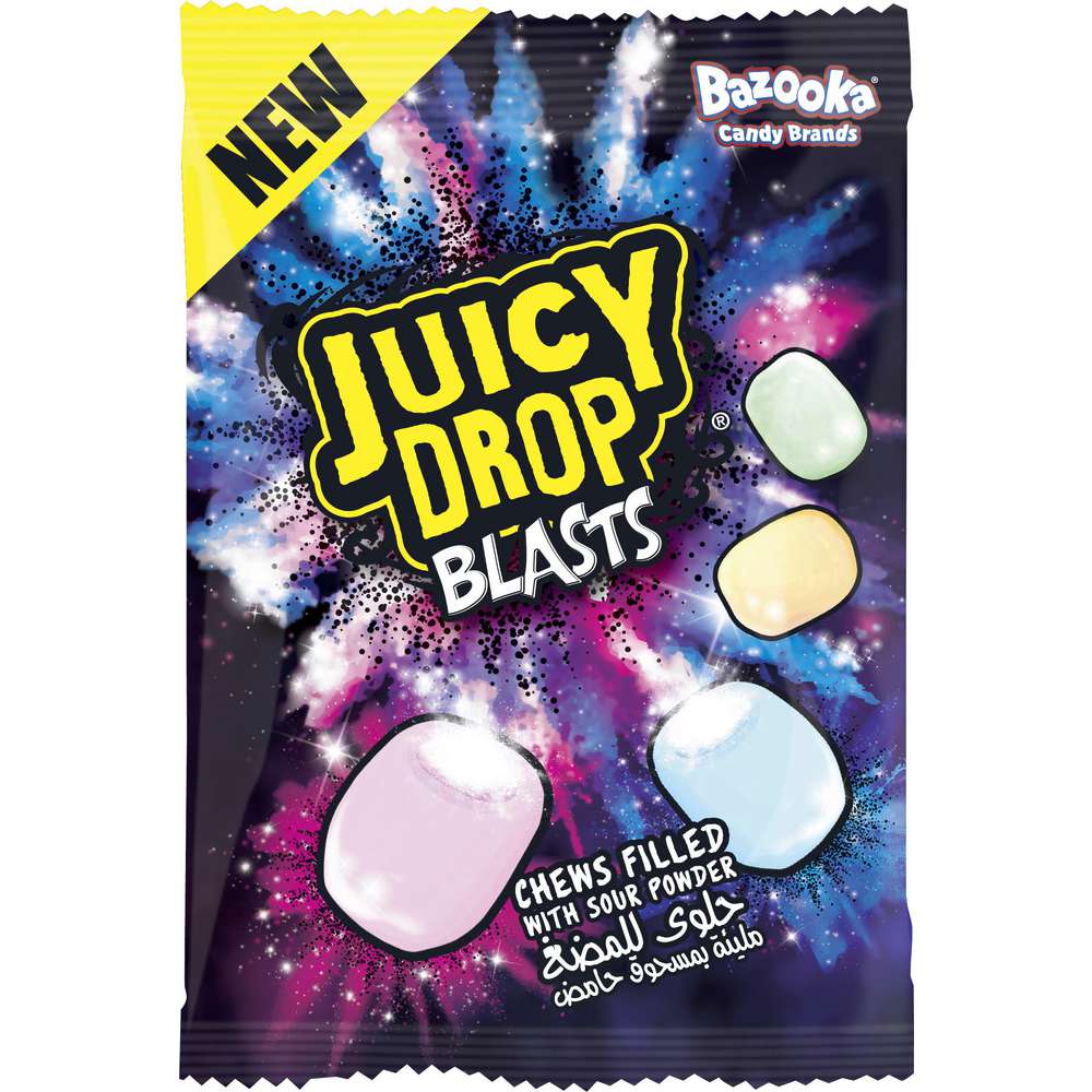 Produktabbildung DOK Juicy Drop Blast Kaugummi Sauer