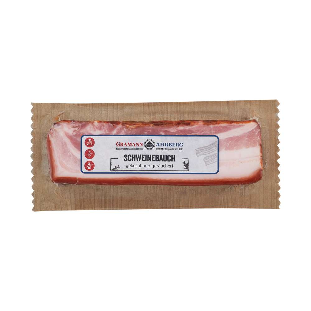 Produktabbildung Gramann & Ahrberg Schweinebauch gegart