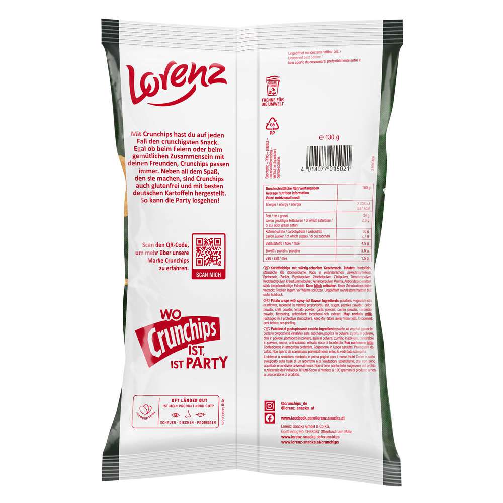 Produktabbildung Lorenz Crunchips Fan Edition, Mexican Salsa