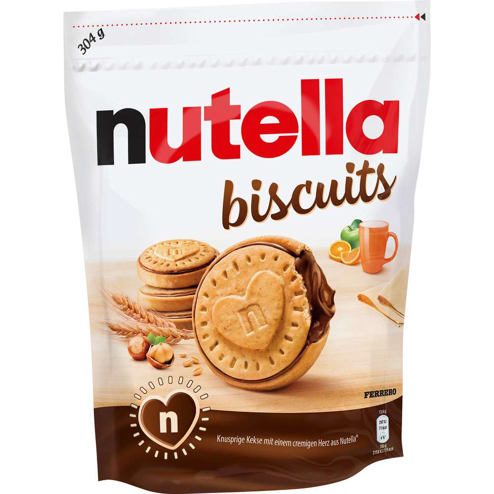 Produktabbildung Ferrero Nutella Biscuits