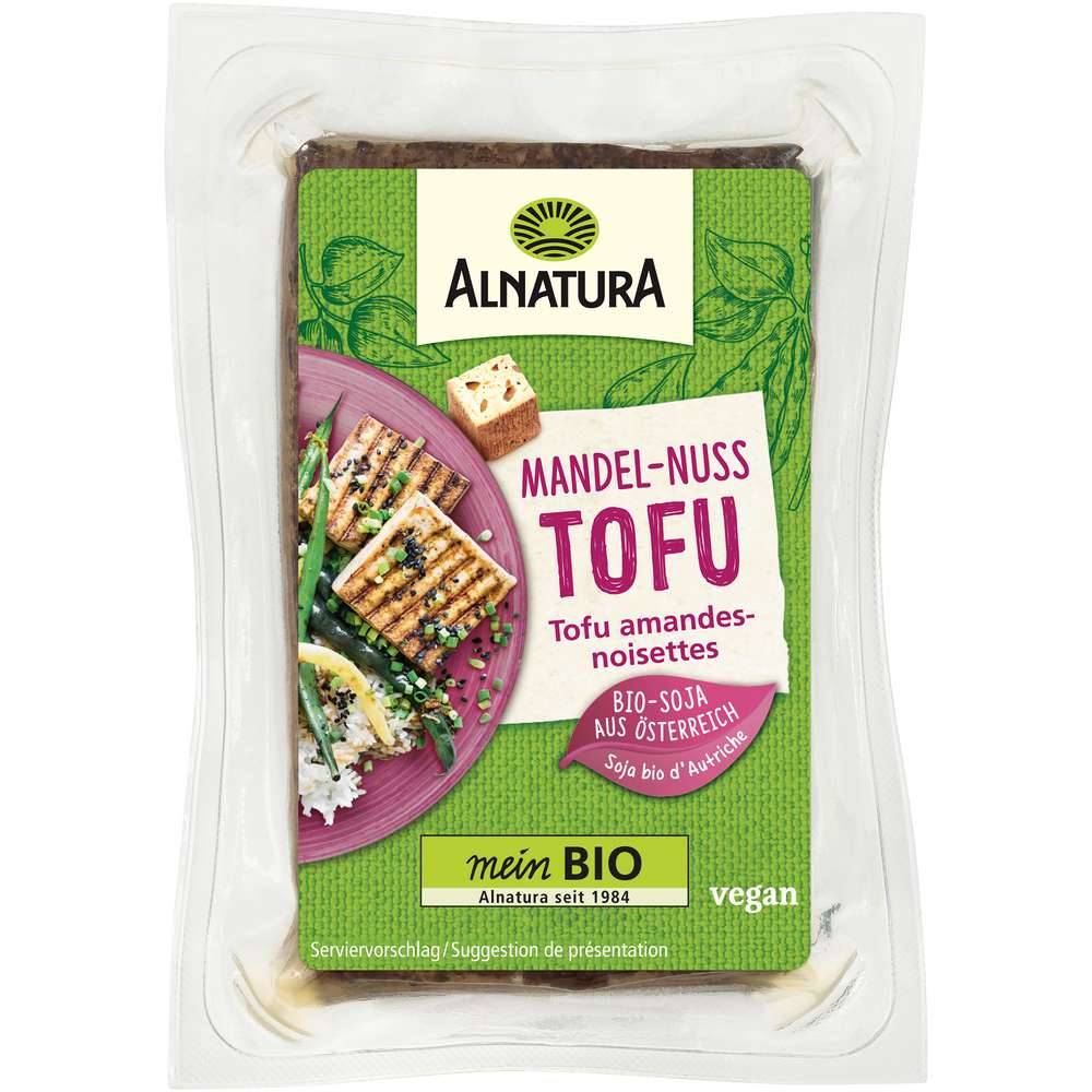 Produktabbildung Alnatura Tofu, Mandel-Nuss