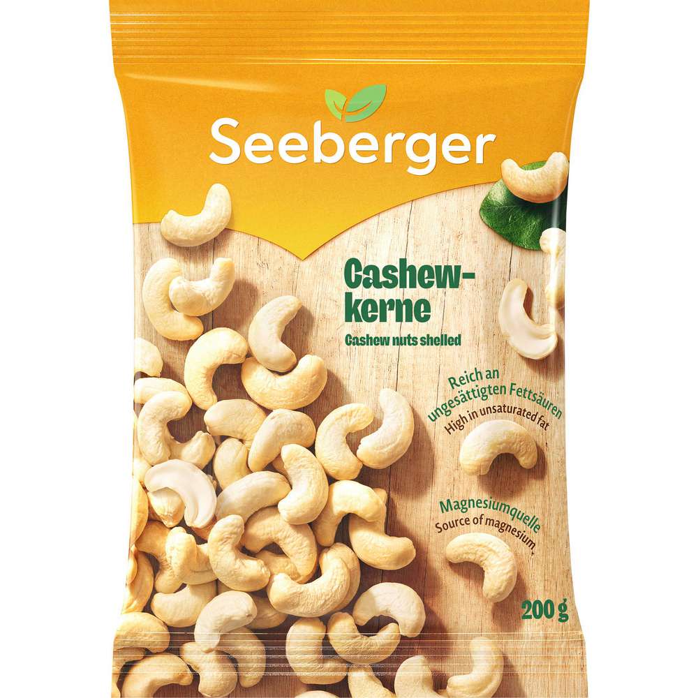 Produktabbildung Seeberger Cashewkerne